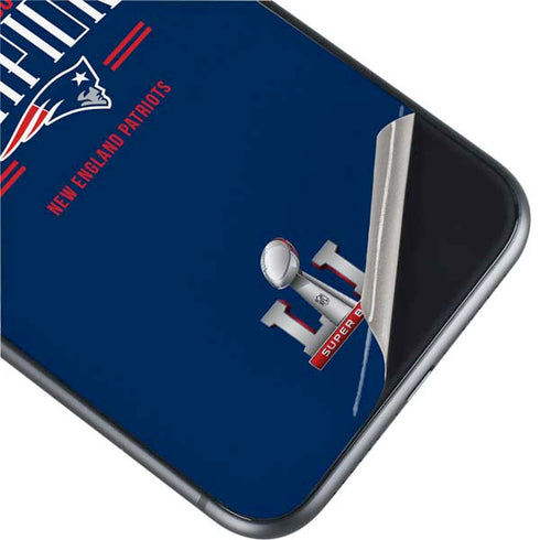 NFL 2016 Super Bowl LI Champions New England Patriots iPhone 11 Skin